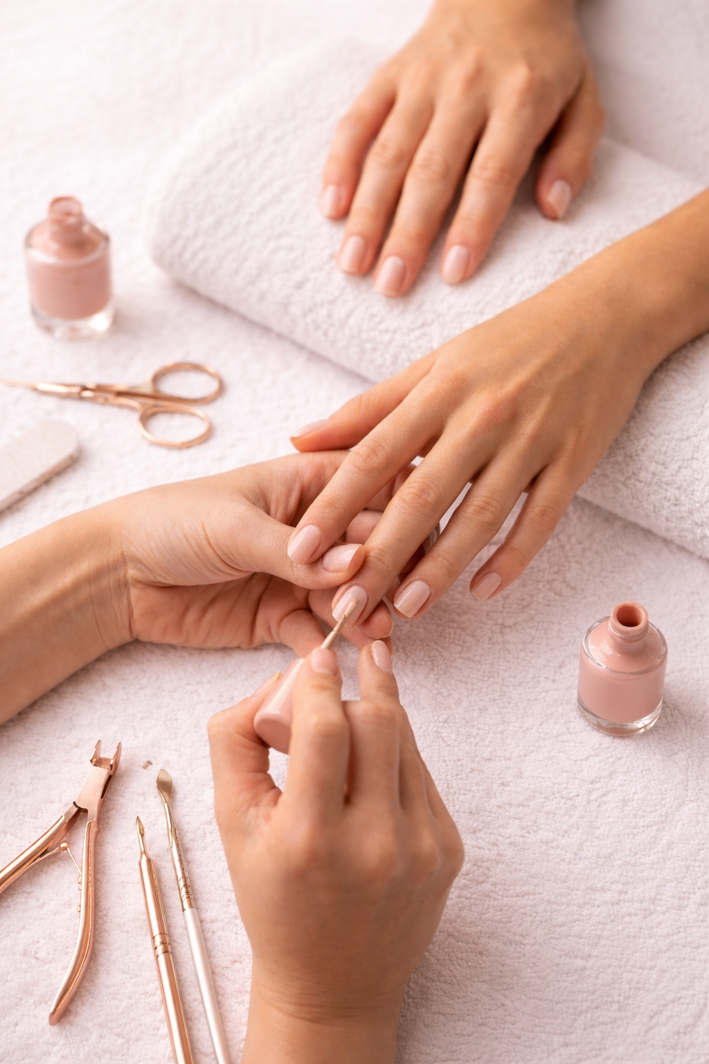 Servicio de manicura profesional y esmaltado de alta gama en Barcelona